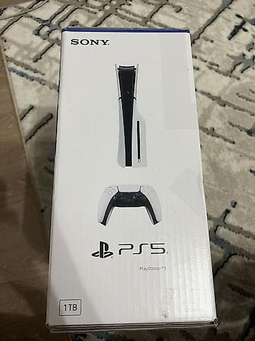 🎮 PlayStation 5 Slim 1 ТБ + 2 джойстика + коробка Продаю Sony at lalafo.kg 🎮 PlayStation 5 Slim 1 ТБ + 2 джойстика + коробка Продаю Sony
