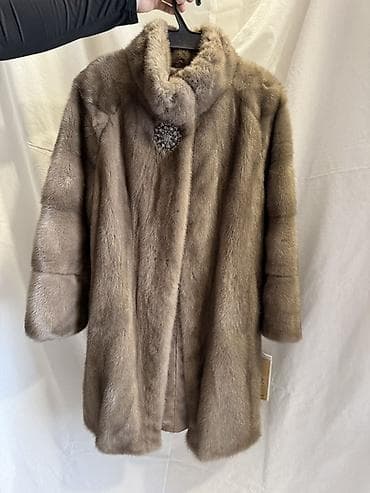 Шуба, Норка, По колено at lalafo.kg Шуба, Норка, По колено