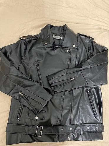 Кожаная куртка, Косуха, Оверсайз, L at lalafo.kg Кожаная куртка, Косуха, Оверсайз, L