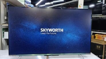 Телевизор LED Skyworth 55Q66G с экраном 55” обладает качественным at lalafo.kg Телевизор LED Skyworth 55Q66G с экраном 55” обладает качественным