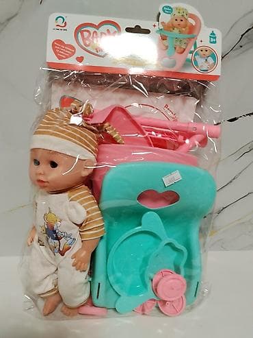 Игровой набор “Baby – Dress Up / Role-Playing” с куклой и мебелью для at lalafo.kg Игровой набор “Baby – Dress Up / Role-Playing” с куклой и мебелью для