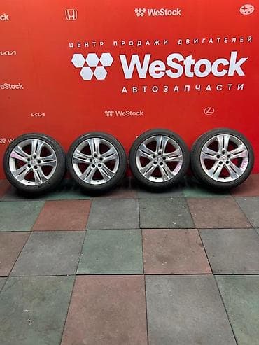 Комплект из 4 оригинальных kолес летнее R18 / 235 / 45 Dunlop LE MANS at lalafo.kg Комплект из 4 оригинальных kолес летнее R18 / 235 / 45 Dunlop LE MANS