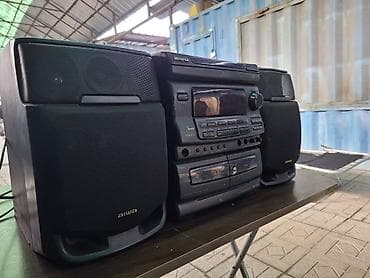 Продам муз центр в рабочем состоянии Японец Радио AUX кассеты можно at lalafo.kg Продам муз центр в рабочем состоянии Японец Радио AUX кассеты можно