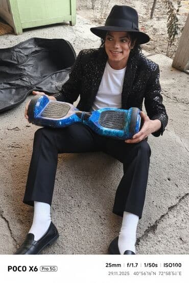 Гироскутер с рисунком «космос без зарядника - Компактная at lalafo.kg Гироскутер с рисунком «космос без зарядника - Компактная