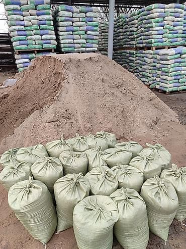 Аралашма эленген шагыл жана кум: Отсев,Песок в мешках Оптом и в розницу - Фракция: строительный отсев lalafo.kg да — 2 Аралашма эленген шагыл жана кум: Отсев,Песок в мешках Оптом и в розницу - Фракция: строительный отсев — 2