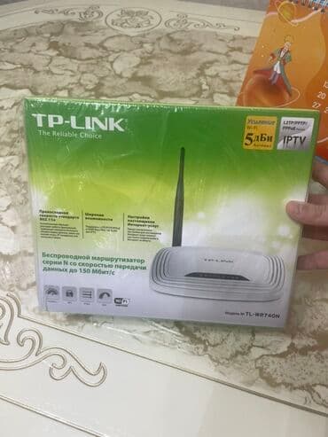 TP-LINK TL-WR740N — беспроводной маршрутизатор серии N. Ключевые at lalafo.kg TP-LINK TL-WR740N — беспроводной маршрутизатор серии N. Ключевые