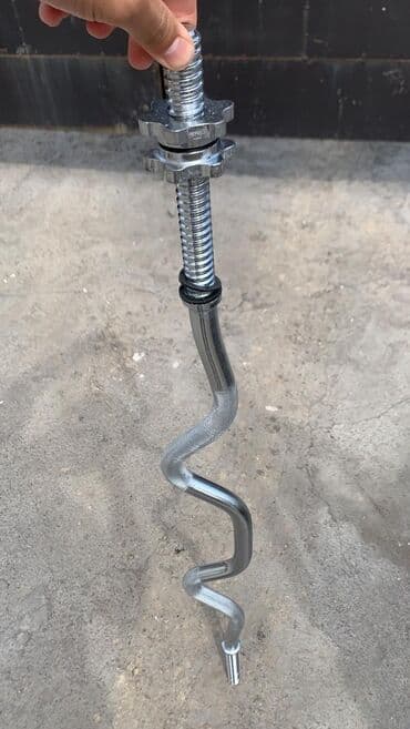 Гриф кривой любительский В комплекте 2шт (замок) Цена 3000с at lalafo.kg Гриф кривой любительский В комплекте 2шт (замок) Цена 3000с