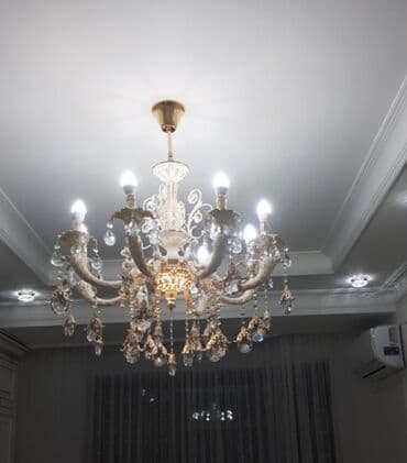 Люстра 8 рожковая,10000 at lalafo.kg Люстра 8 рожковая,10000