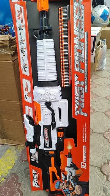 Игрушечный бластер FAST PIONEER 4‑в‑1 - Многофункциональная модульная lalafo.kg да Игрушечный бластер FAST PIONEER 4‑в‑1 - Многофункциональная модульная