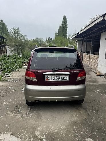 Daewoo Matiz: 2005 г., 1 л, Ручные, Бензин, Хэтчбэк at lalafo.kg Daewoo Matiz: 2005 г., 1 л, Ручные, Бензин, Хэтчбэк