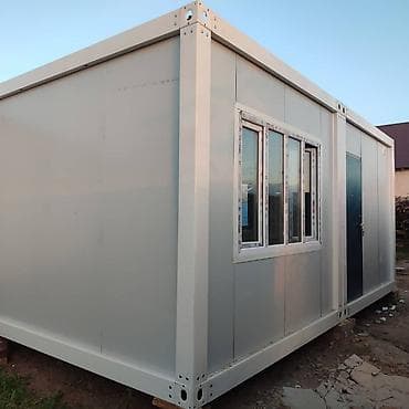 Бизнес үчүн климаттык жабдуулар: Модульные контейнерные здания из сэндвич‑панелей Размеры: 6*3м, 6*4м lalafo.kg да — 3 Бизнес үчүн климаттык жабдуулар: Модульные контейнерные здания из сэндвич‑панелей Размеры: 6*3м, 6*4м — 3