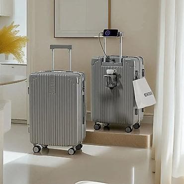 Чемоданы размер М (24) стильные и функциональные дорожные чемоданы с at lalafo.kg Чемоданы размер М (24) стильные и функциональные дорожные чемоданы с