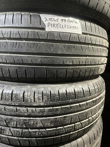 Шины 215 / 65 / R 17, Лето, Б/у, Пара, Легковые, Pirelli at lalafo.kg Шины 215 / 65 / R 17, Лето, Б/у, Пара, Легковые, Pirelli