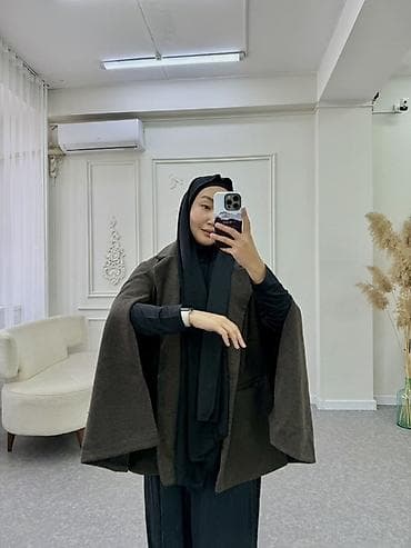 Кейп-пиджак женский - Современный кейп в стиле пиджака - Свободные at lalafo.kg Кейп-пиджак женский - Современный кейп в стиле пиджака - Свободные