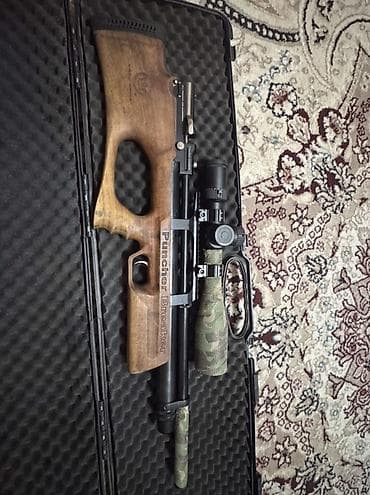Пневматическая винтовка PCP Kral да Arms Puncher Breaker (булл-пап) - at lalafo.kg Пневматическая винтовка PCP Kral да Arms Puncher Breaker (булл-пап) -