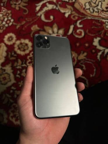 IPhone 11 Pro Max, Б/у, 512 ГБ, Space Gray, Зарядное устройство, Чехол, 78 % at lalafo.kg IPhone 11 Pro Max, Б/у, 512 ГБ, Space Gray, Зарядное устройство, Чехол, 78 %