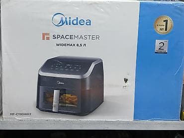 Аэрогриль (фритюрница без масла) Midea SpaceMaster WIDEMAX 8,5 л at lalafo.kg Аэрогриль (фритюрница без масла) Midea SpaceMaster WIDEMAX 8,5 л