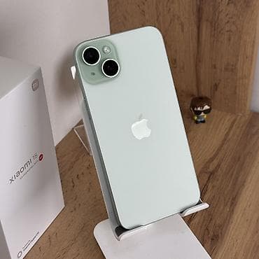 IPhone 15 Plus, Б/у, 128 ГБ, Зеленый, Защитное стекло, Чехол, Кабель, 83 % at lalafo.kg IPhone 15 Plus, Б/у, 128 ГБ, Зеленый, Защитное стекло, Чехол, Кабель, 83 %