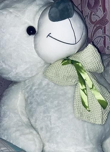 Большой плюшевый медведь Отлично подойдет для девушки в подарок 😍 - at lalafo.kg Большой плюшевый медведь Отлично подойдет для девушки в подарок 😍 -