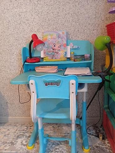 Бала үчүн комод: Балдар үчүн үстөл жана отургуч комплекти lalafo.kg да — 1 Бала үчүн комод: Балдар үчүн үстөл жана отургуч комплекти — 1