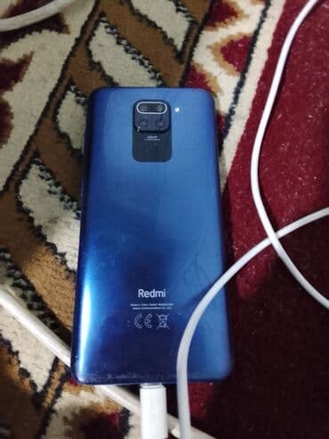 Redmi, Redmi Note 9, Б/у, 64 ГБ, цвет - Синий, 2 SIM at lalafo.kg Redmi, Redmi Note 9, Б/у, 64 ГБ, цвет - Синий, 2 SIM