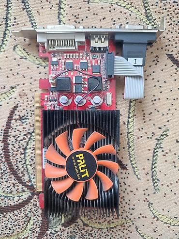 Видеокарта для ПК, Б/у, Palit, GeForce GT, До 2 ГБ at lalafo.kg Видеокарта для ПК, Б/у, Palit, GeForce GT, До 2 ГБ