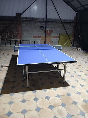 Стол для настольного тенниса, классического размера. - Игровая at lalafo.kg Стол для настольного тенниса, классического размера. - Игровая