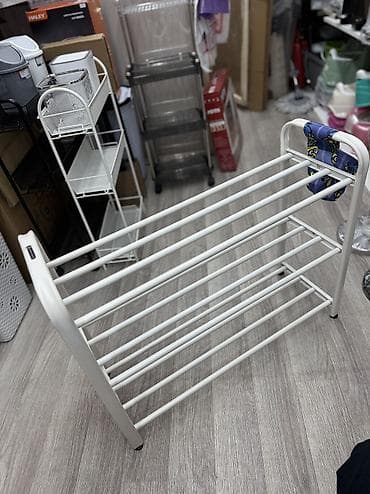 Бут кийим үчүн текчелер: Бут кийим үчүн текче, Жаңы, Темир, Өзү алып кетүү, Акылуу жеткирүү lalafo.kg да — 3 Бут кийим үчүн текчелер: Бут кийим үчүн текче, Жаңы, Темир, Өзү алып кетүү, Акылуу жеткирүү — 3