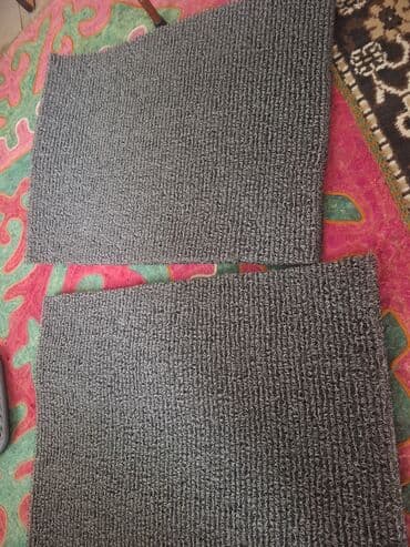 Придверный коврик Внутренний, Прямоугольный, цвет - Серый at lalafo.kg Придверный коврик Внутренний, Прямоугольный, цвет - Серый