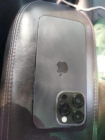 IPhone 14 Pro, Б/у, 512 ГБ, Черный, Чехол, 84 % at lalafo.kg IPhone 14 Pro, Б/у, 512 ГБ, Черный, Чехол, 84 %