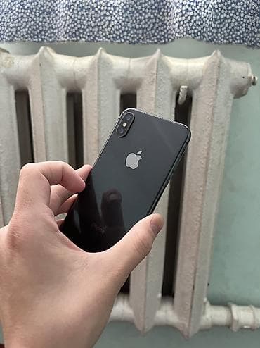 IPhone X, Б/у, 64 ГБ, Черный, 77 % at lalafo.kg IPhone X, Б/у, 64 ГБ, Черный, 77 %