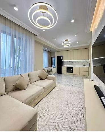 2 бөлмө, 60 м², 14 кабат, Евроремонт lalafo.kg да 2 бөлмө, 60 м², 14 кабат, Евроремонт