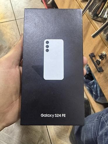 Samsung Galaxy S24 FE, цвет - Белый at lalafo.kg Samsung Galaxy S24 FE, цвет - Белый