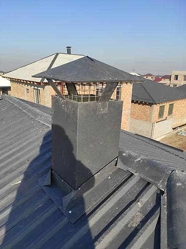 Вентиляционные выводы на крышу с монтажом. Уйлордун ичин табигый at lalafo.kg — 5 Вентиляционные выводы на крышу с монтажом. Уйлордун ичин табигый — 5