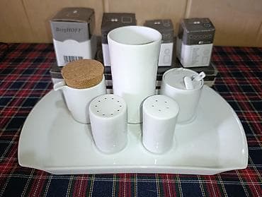 Набор для приправ BergHOFF Concavo, дизайн Pieter Stockmans (Belgium) at lalafo.kg Набор для приправ BergHOFF Concavo, дизайн Pieter Stockmans (Belgium)