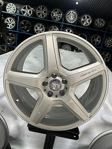 Литые Диски R 20 AMG, Комплект, отверстий - 5, Б/у at lalafo.kg — 2 Литые Диски R 20 AMG, Комплект, отверстий - 5, Б/у — 2