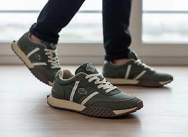 Мужские кроссовки, 36, Lacoste, Б/у, цвет - Зеленый, Самовывоз, Платная доставка at lalafo.kg Мужские кроссовки, 36, Lacoste, Б/у, цвет - Зеленый, Самовывоз, Платная доставка