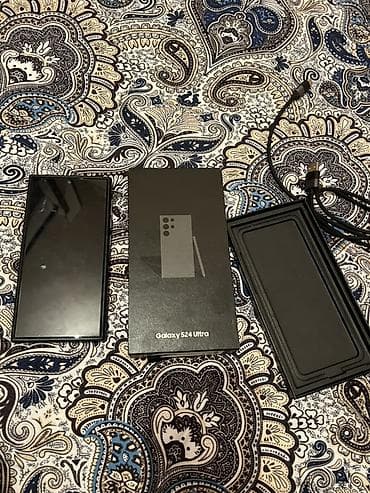 Samsung Galaxy S24 Ultra, цвет - Черный at lalafo.kg Samsung Galaxy S24 Ultra, цвет - Черный