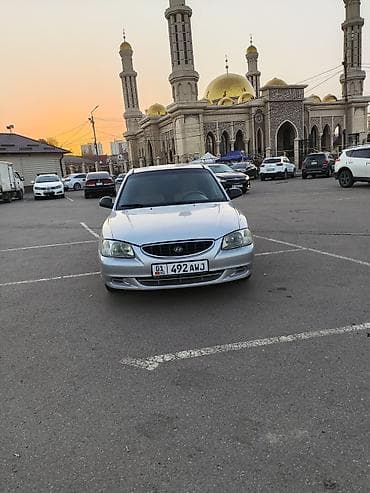 Hyundai Accent: 2001 г., Автомат, Бензин, Седан at lalafo.kg Hyundai Accent: 2001 г., Автомат, Бензин, Седан