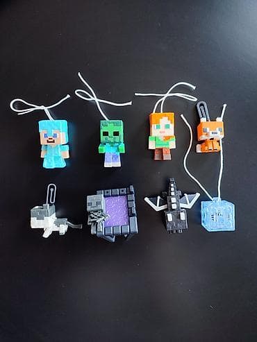 Фигурки/игрушки Kinder Joy Minecraft (Киндер Джой Майнкрафт). Цена за at lalafo.kg Фигурки/игрушки Kinder Joy Minecraft (Киндер Джой Майнкрафт). Цена за