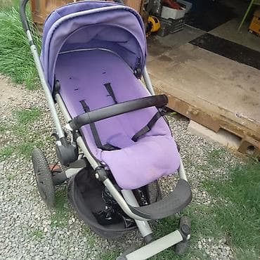 Детская коляска-прогулочная с фиолетовым сиденьем - Прогулочный блок at lalafo.kg Детская коляска-прогулочная с фиолетовым сиденьем - Прогулочный блок