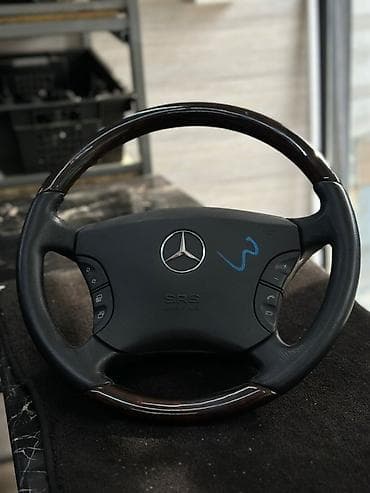 Руль Mercedes-Benz 2001 г., Б/у, Оригинал, Германия at lalafo.kg Руль Mercedes-Benz 2001 г., Б/у, Оригинал, Германия