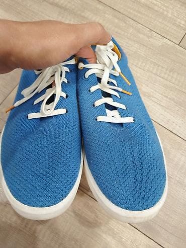Мужские кроссовки, 44, Timberland, Б/у, цвет - Голубой, Самовывоз at lalafo.kg Мужские кроссовки, 44, Timberland, Б/у, цвет - Голубой, Самовывоз