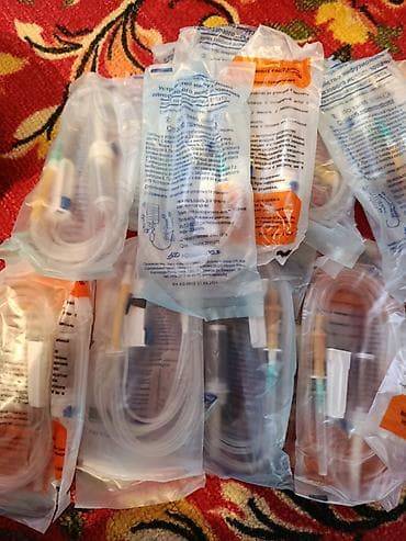 Продаю системы инфузионные одноразовые в индивидуальной стерильной at lalafo.kg Продаю системы инфузионные одноразовые в индивидуальной стерильной
