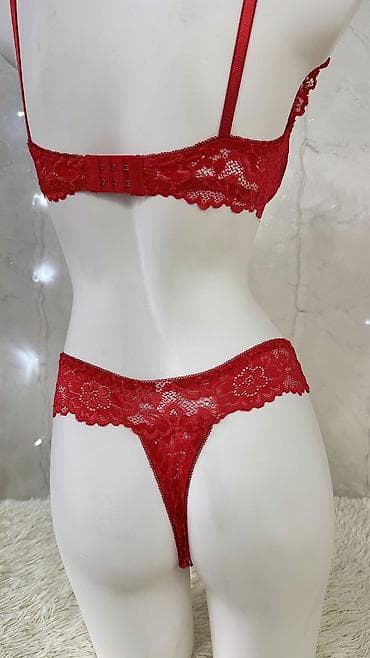 Боди: Комплект, Бюстгальтер, Стринги, С кружевом at lalafo.kg — 3 Боди: Комплект, Бюстгальтер, Стринги, С кружевом — 3