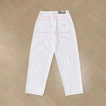 Белые джинсы denim
- Цвет: белый at lalafo.kg Белые джинсы denim
- Цвет: белый