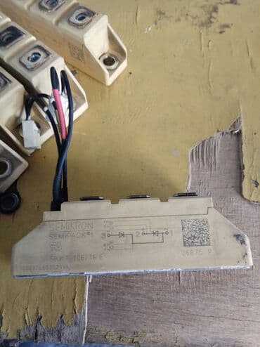 Продаю тиристорные модули semikron skkt 106/16e б/у в рабочем at lalafo.kg Продаю тиристорные модули semikron skkt 106/16e б/у в рабочем