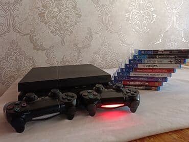 Игровой комплект PlayStation 4 с играми::плейстейшон 4 отдельно с at lalafo.kg Игровой комплект PlayStation 4 с играми::плейстейшон 4 отдельно с