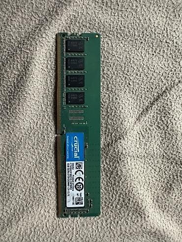Оперативдик эс-тутум, Колдонулган, Crucial, 4 ГБ, DDR4, 2133 МГц lalafo.kg да Оперативдик эс-тутум, Колдонулган, Crucial, 4 ГБ, DDR4, 2133 МГц
