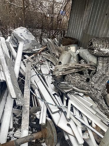 Лом алюминия (смешанный) - Ассорти профилей, полос, листовых at lalafo.kg Лом алюминия (смешанный) - Ассорти профилей, полос, листовых